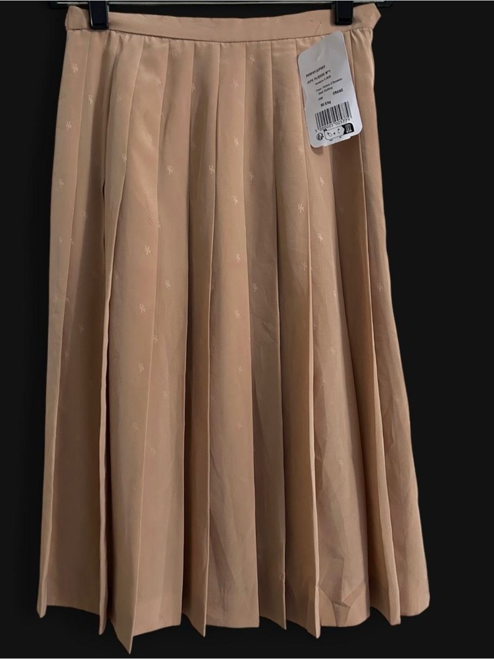 Vintage Pleated Women's Skirt - Classic A-Line Style from Paris Thrift Markets!